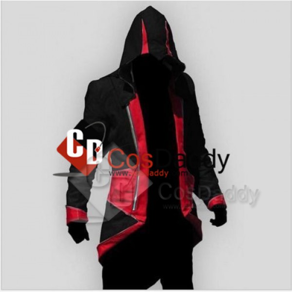 Assassin's Creed III Connor Kenway Jacket Hoodie Cosplay Costume