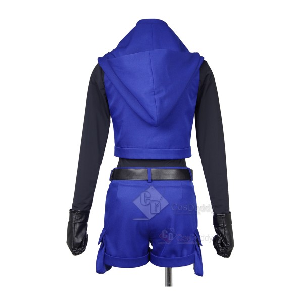 Assassination Classroom Ansatsu Kyoushitsu Kaede Kayano Blue Battle Suit Uniform Cosplay Costume