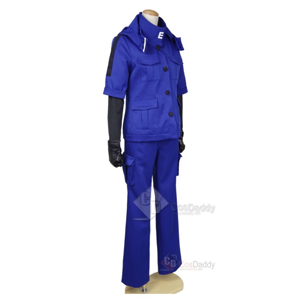 Assassination Classroom Ansatsu Kyoushitsu Shiota Nagisa Blue Battle Suit Uniform Cosplay Costume