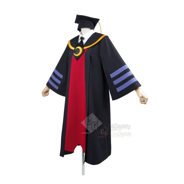 Assassination Classroom Koro-sensei Bachelor Gown Cosplay Costume