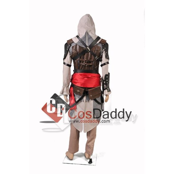Assassin's Creed 4 Black Flag Edward Kenway Outfit Cosplay Costume 