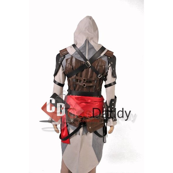 Assassin's Creed 4 Black Flag Edward Kenway Outfit Cosplay Costume 