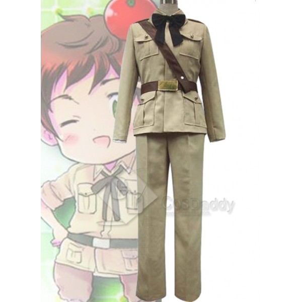 Axis Powers Hetalia Antonio Fernandez Carriedo Uniform Cosplay Costume