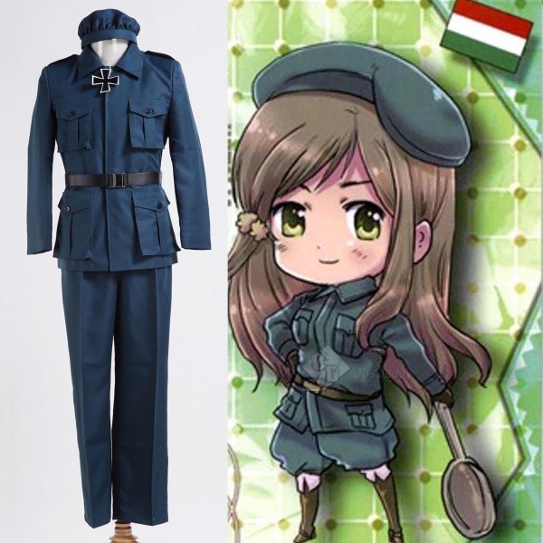 Axis Powers Hetalia Hungary Uniform Cosplay Costume