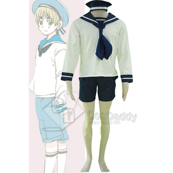 Axis Powers Hetalia Italy Sailor Suit Uniform Cosplay Costume