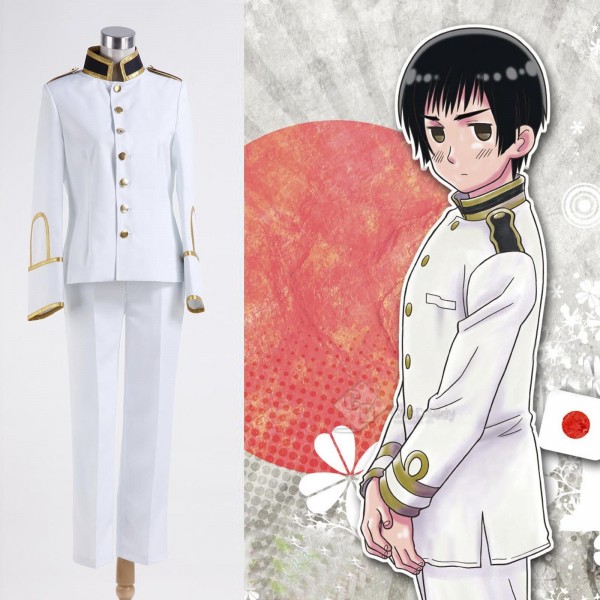 Axis Powers Hetalia Japan Uniform Cosplay Costume