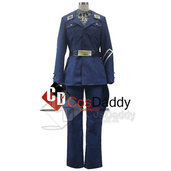 Axis Powers Hetalia Prussia Uniform Cosplay Costum...