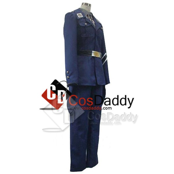 Axis Powers Hetalia Prussia Uniform Cosplay Costume