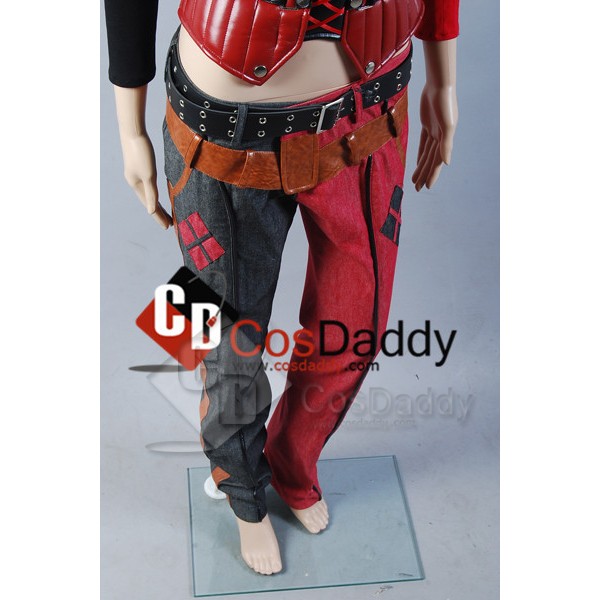 Batman Arkham Asylum City Harley Quinn Cosplay Costume