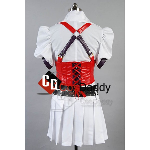 Batman:Arkham Asylum Harley Quinn Dress Cosplay Costume 