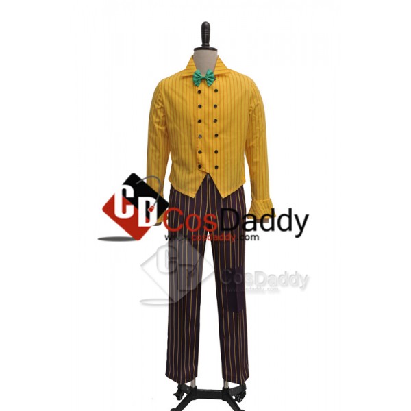 Batman Arkham Asylum Joker Suit Cosplay Costume 