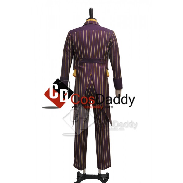 Batman Arkham Asylum Joker Suit Cosplay Costume 