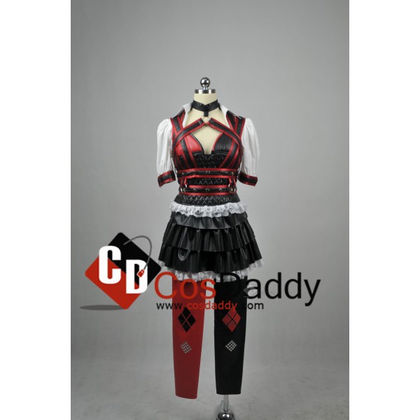 Batman: Arkham Knight Harley Quinn Dress Cosplay Costume