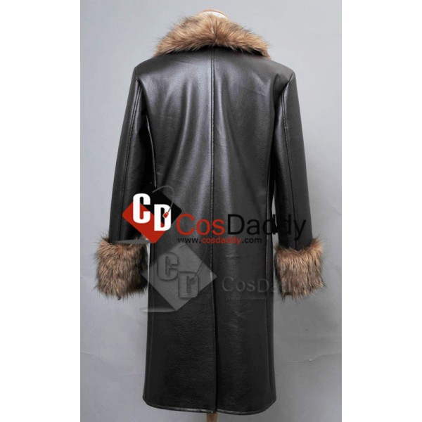 Batman:Arkham Origins The Penguin Pleather Fur Collar Cosplay Costume