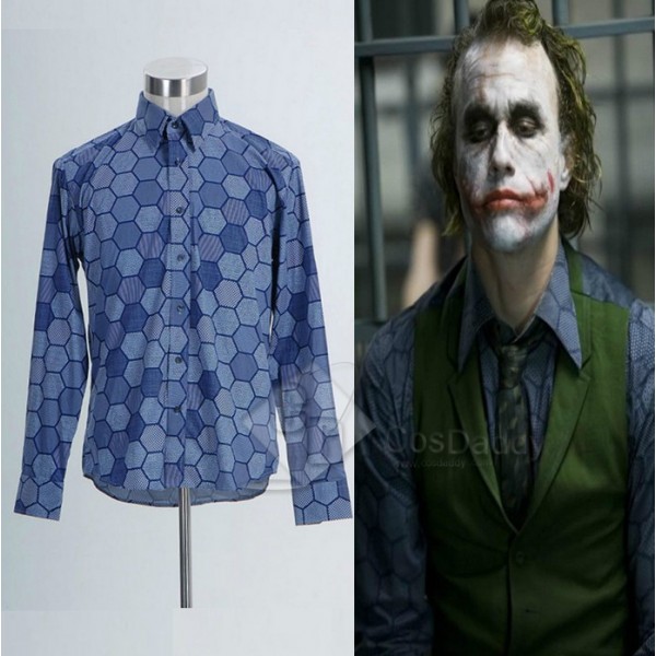 Batman: the Dark Knight Joker Hexagon T Shirt Cosplay Costume