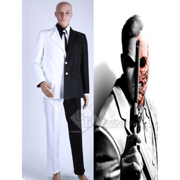 Batman Harvey Dent Aka Two-Face Suit Cosplay Costume 