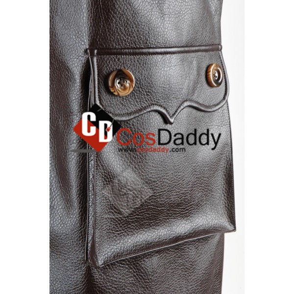 Batman:The Dark Knight Rises Bane Coat Jacket Cosplay Costume Version 1 