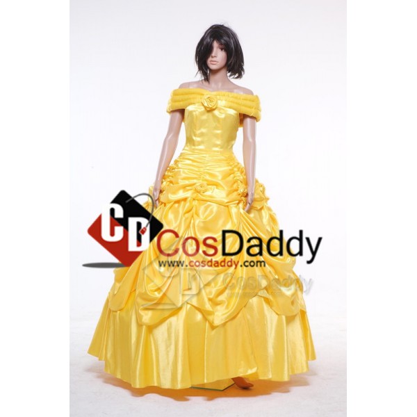 Beauty and the Beast Belle Evening Gown Yellow Dre...