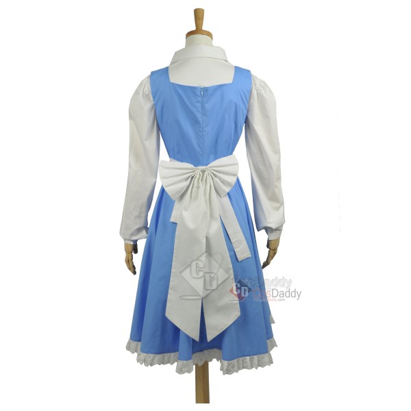 Beauty and the Beast the Maid Apron Dress Cosplay Costume