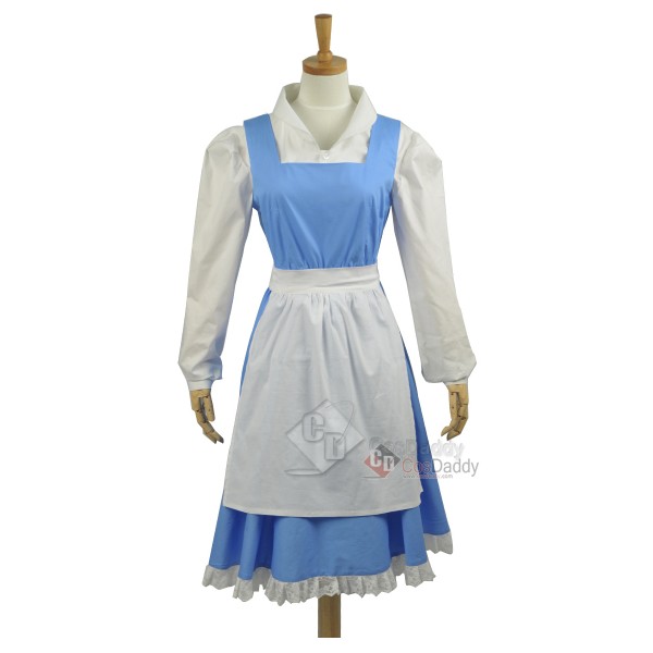 Beauty and the Beast the Maid Apron Dress Cosplay ...