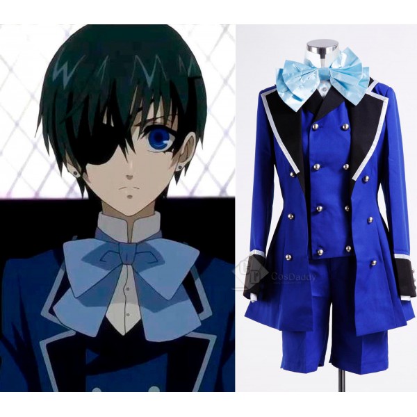 Black Butler II 2 Ciel Phantomhive Cosplay Costume