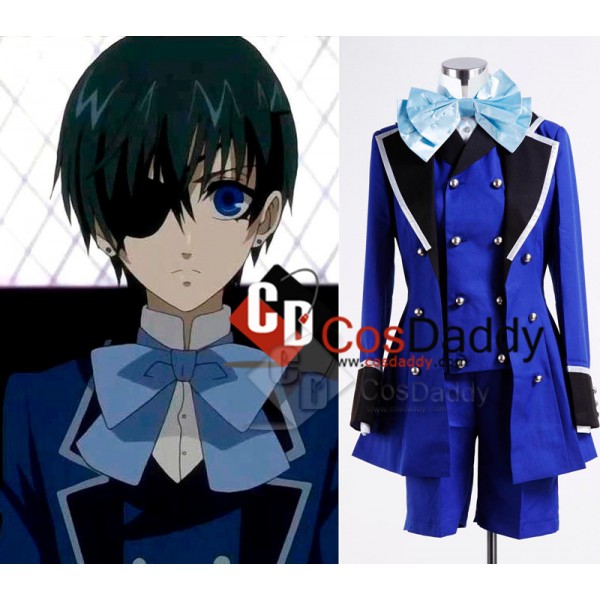 Black Butler II 2 Ciel Phantomhive Cosplay Costume