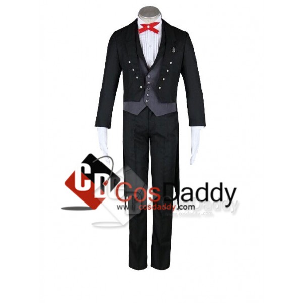 Black Butler II 2 Kuroshitsuji Sebastian Suit Set ...