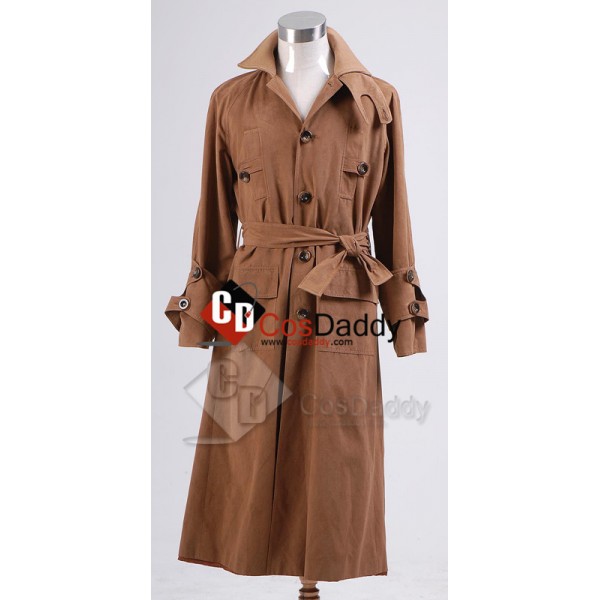 Blade Runner Rick Deckard Trench Coat Cosplay Costume 