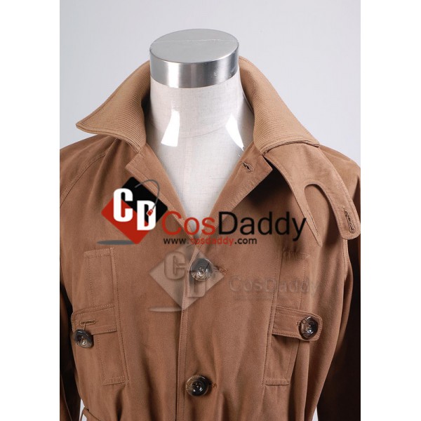 Blade Runner Rick Deckard Trench Coat Cosplay Costume 