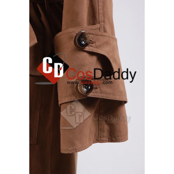 Blade Runner Rick Deckard Trench Coat Cosplay Costume 