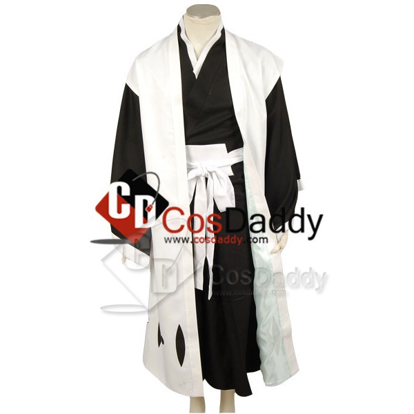 Bleach 3rd Division Captain Ichimaru Gin Cosplay C...