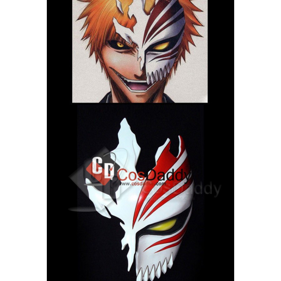 Bleach Ichigo 1 2 Half Hollow Mask Collection V2 0