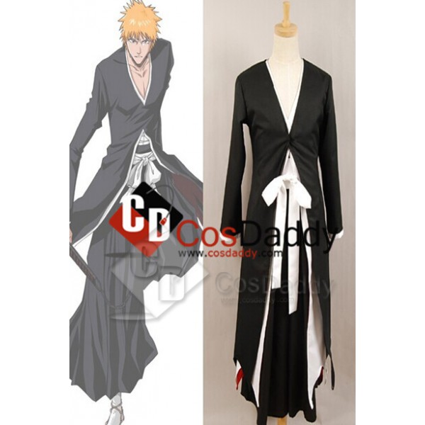 Bleach Ichigo Kurosaki Bankai Form Cosplay Costume...