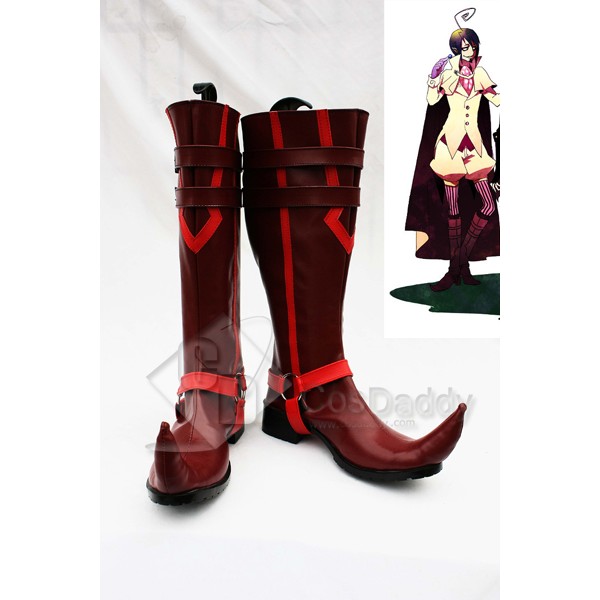 Blue Exorcist Ao no Exorcist Mephisto Pheles Cosplay Boots Shoes 