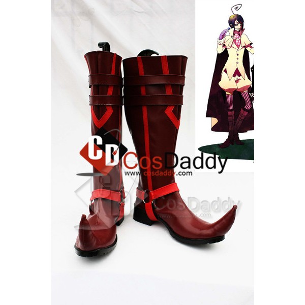 Blue Exorcist Ao no Exorcist Mephisto Pheles Cosplay Boots Shoes 