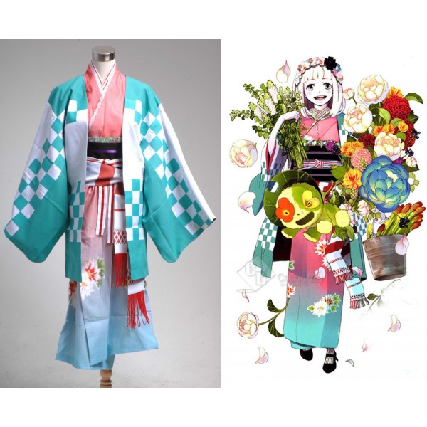 Blue Exorcist Ao no Exorcist Shiemi Moriyama Kimono Cosplay Costume