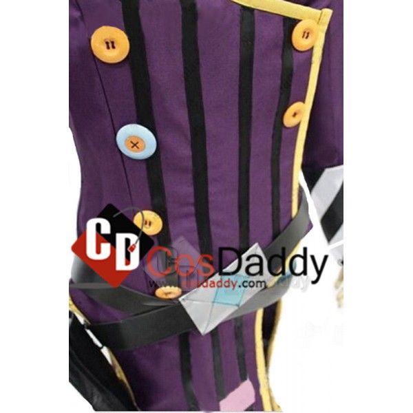 Borderlands 2 Mad Moxxi Purple Outfit Unifrom Hat Set Cosplay Costume