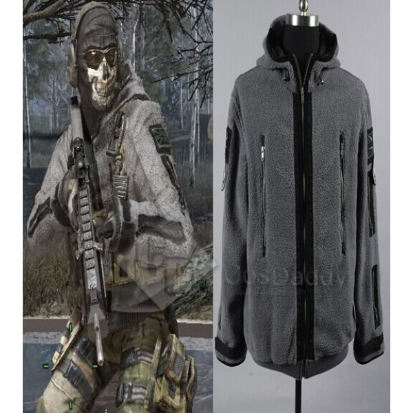 Call of Duty Task Force 141 Ghost Jacket Cosplay Costume