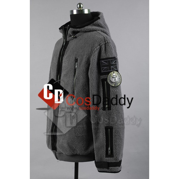 Call of Duty Task Force 141 Ghost Jacket Cosplay Costume