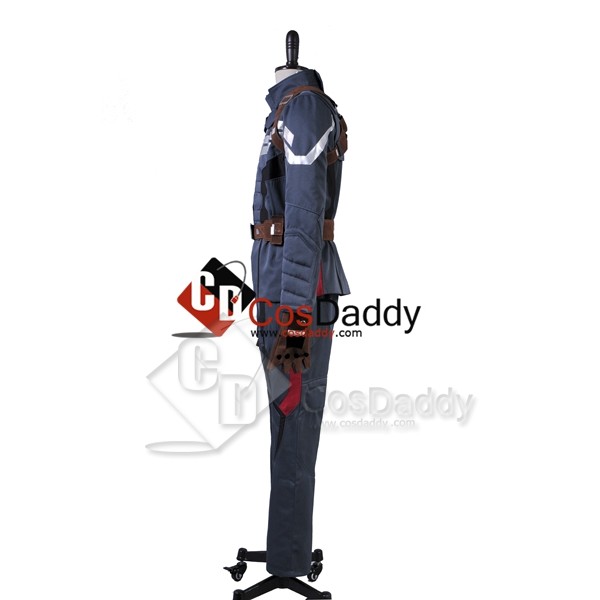 Captain America 2 The Winter Soldier Steve Rogers Uniform Outfit Cosplay Costume