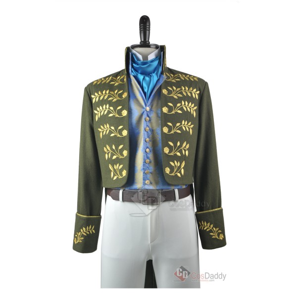 Cinderella 2015 Film Prince Charming Attire Cosplay Costume 