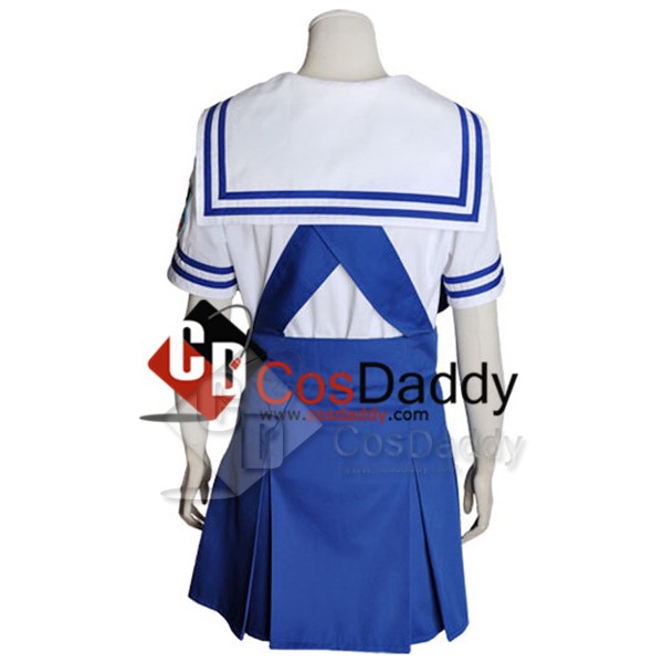 Clannad School Girl Uniform Summer Version Cosplay Costume 