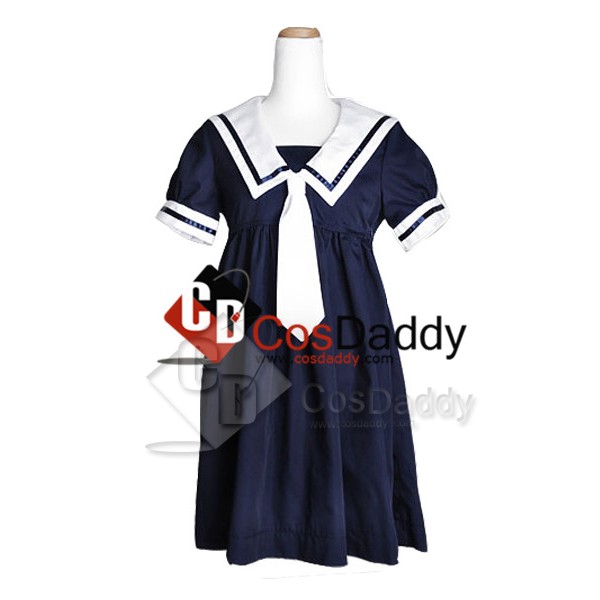 Clannad Okazaki Ushio School Girl Cosplay Costume