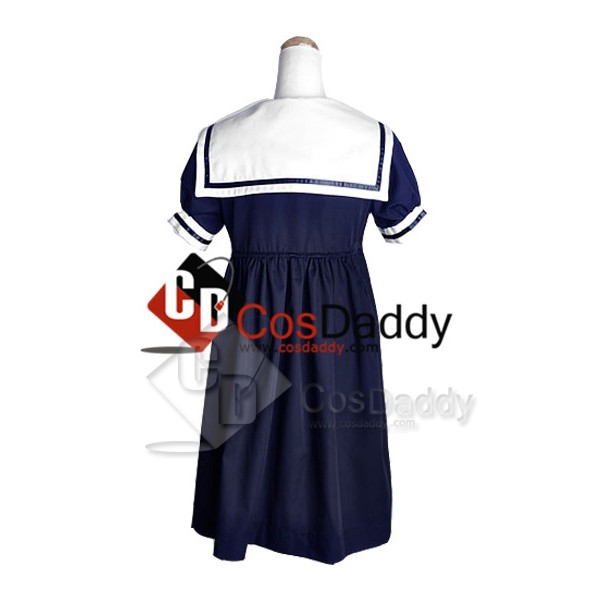 Clannad Okazaki Ushio School Girl Cosplay Costume