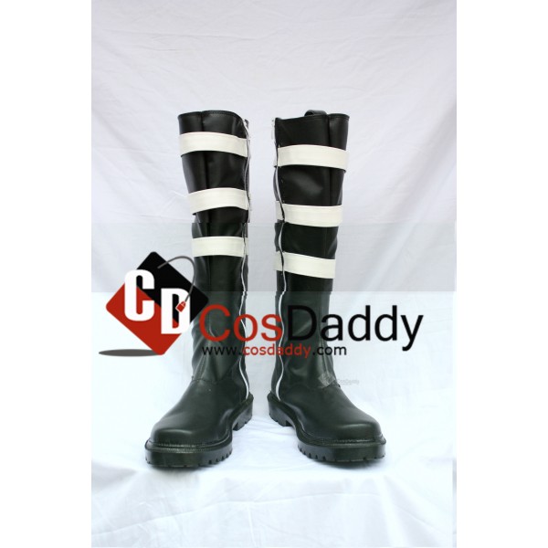 D.Gray-man Cosplay Classical Black boots Custom Made