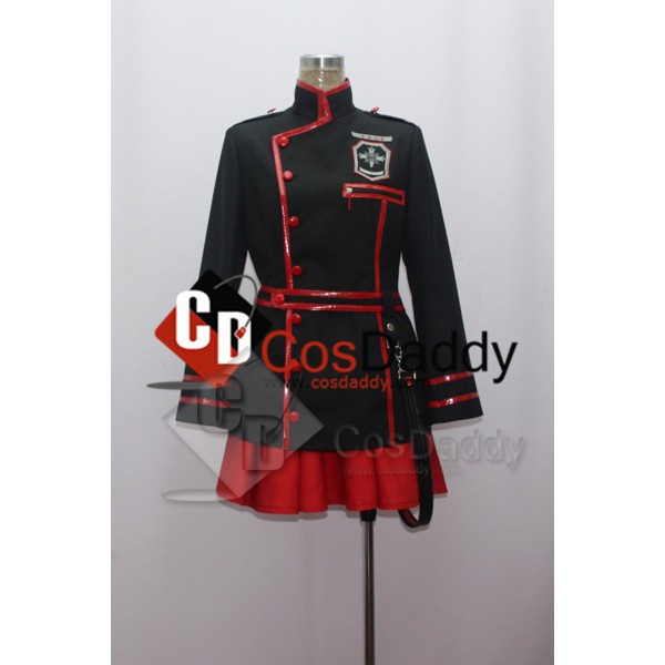D Gray-Man Lenalee Lee New Black Cosplay Costume 