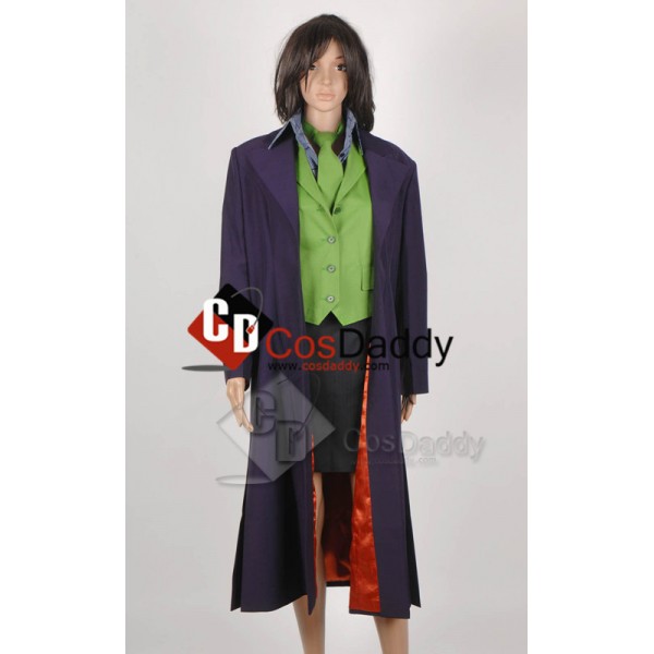 Batman : the Dark Knight  Joker  skirt Suit Cosplay Costume for Women