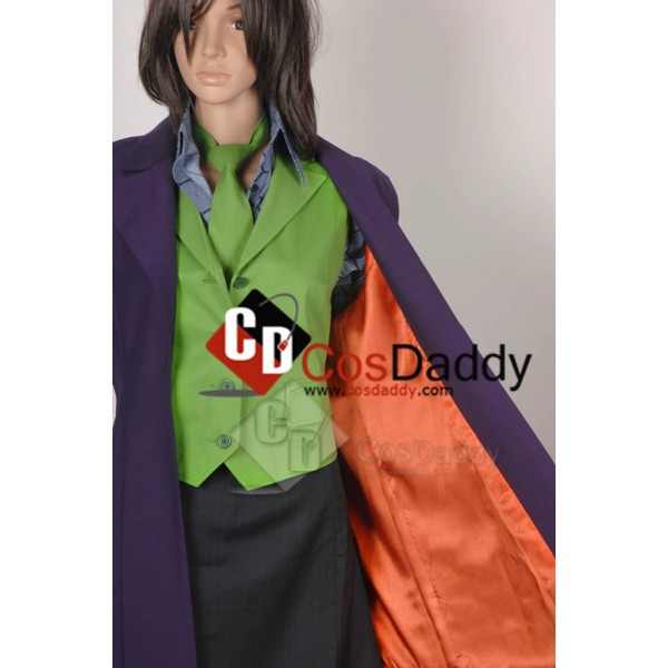 Batman : the Dark Knight  Joker  skirt Suit Cosplay Costume for Women