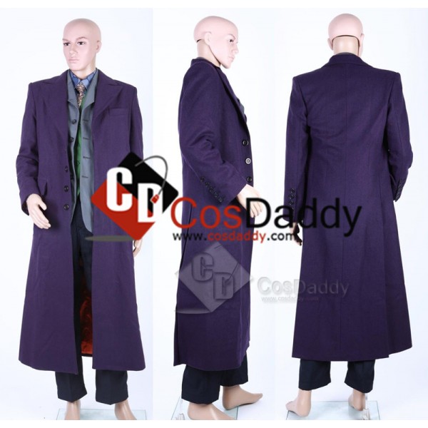 Batman: Dark Knight  Joker Suit Cosplay Costume (Cotton)