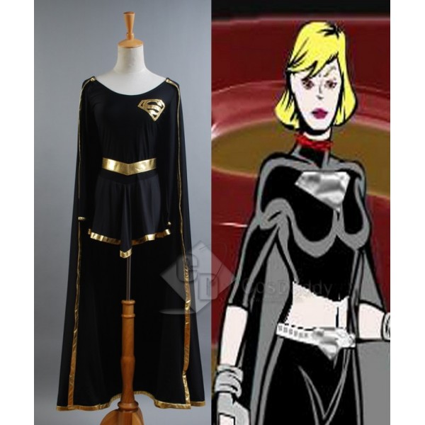 DC Comics Dark Supergirl Cosplay Costume